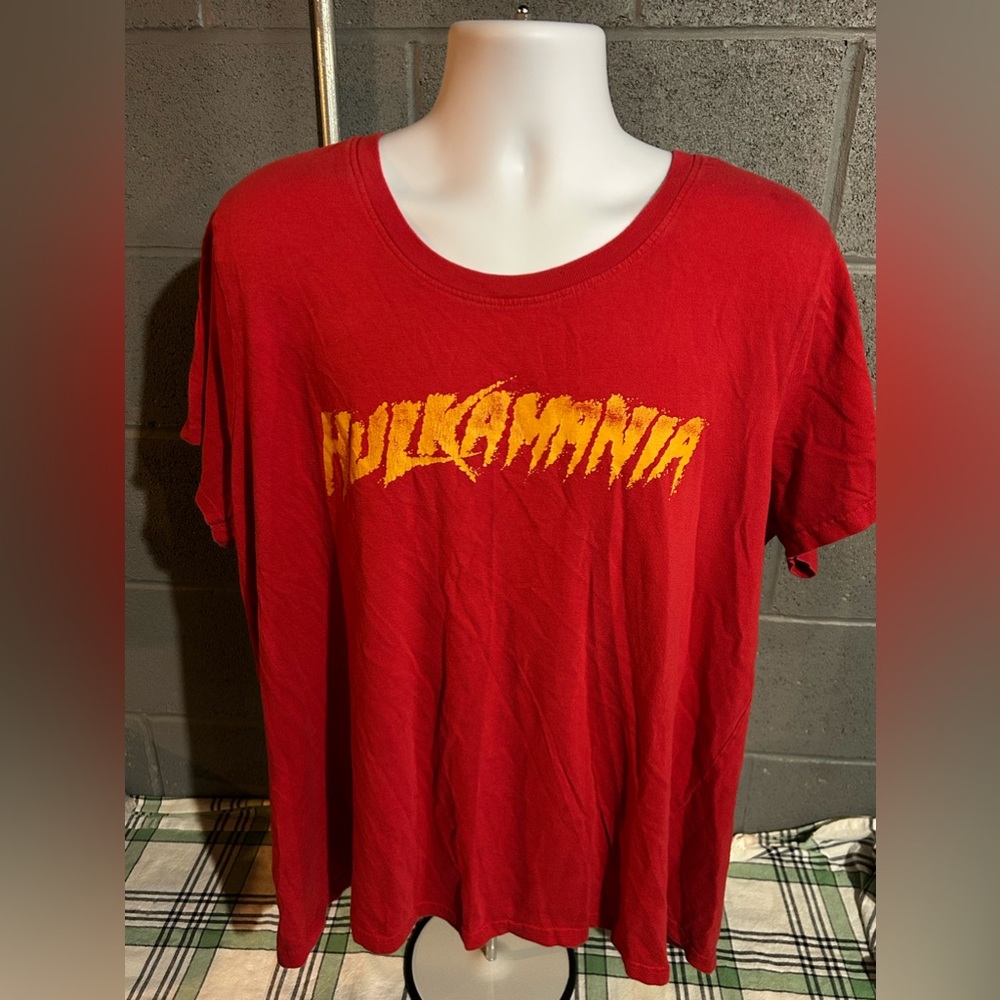 WWE Hulk Hogan Hulkamania T-Shirt Size Large L
